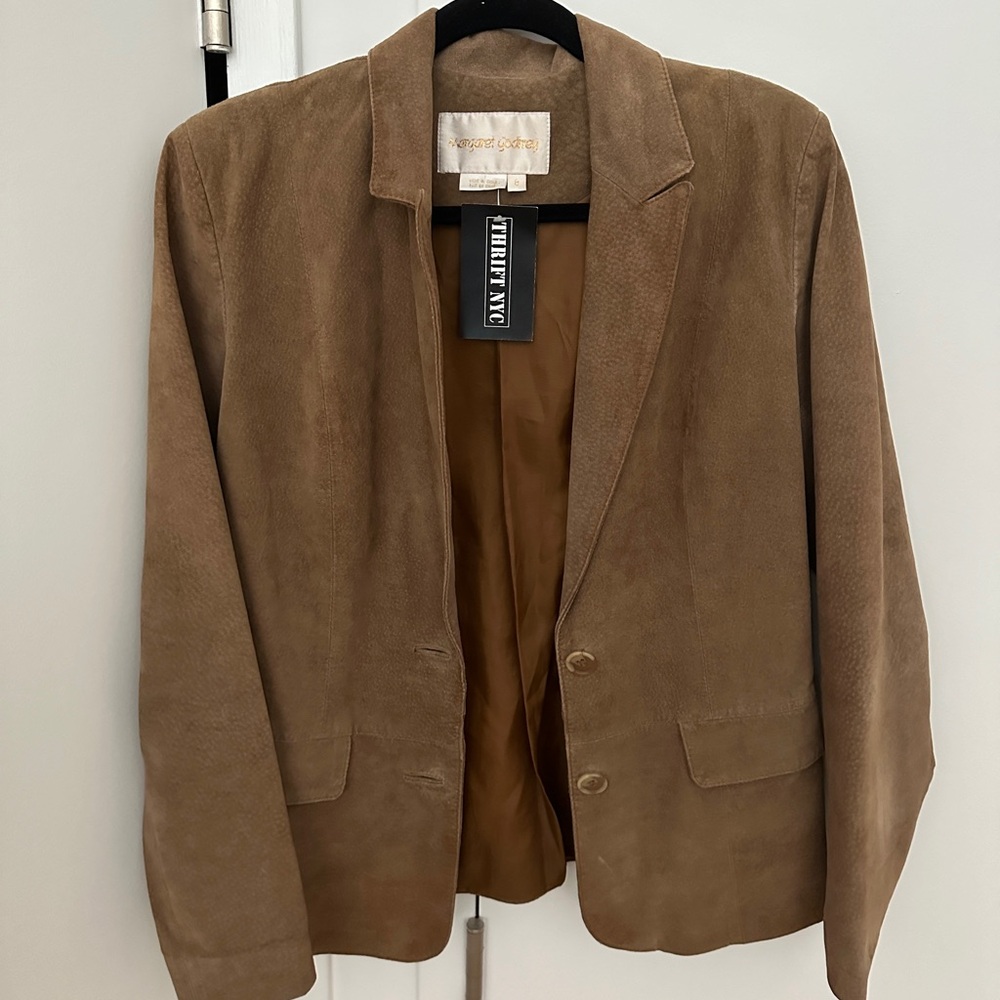 Vintage Suede Blazer
